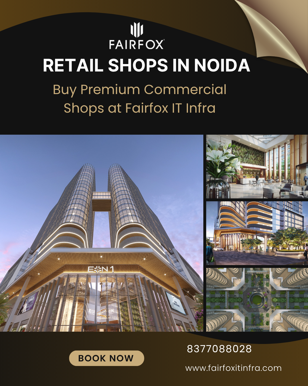 Retail Shops in Noida | Buy Premium Commercial Shops at Fairfox IT Infra